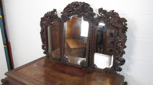 FANTASTIC CARVED DRESSING TABLE - ADDITIONAL PHOTO 11