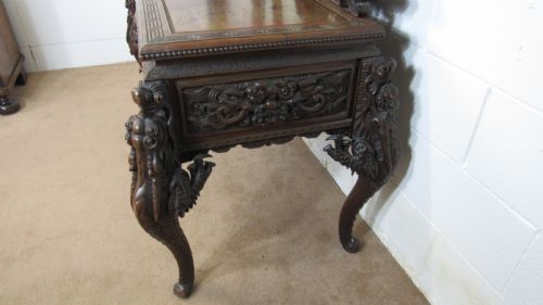 FANTASTIC CARVED DRESSING TABLE - ADDITIONAL PHOTO 12