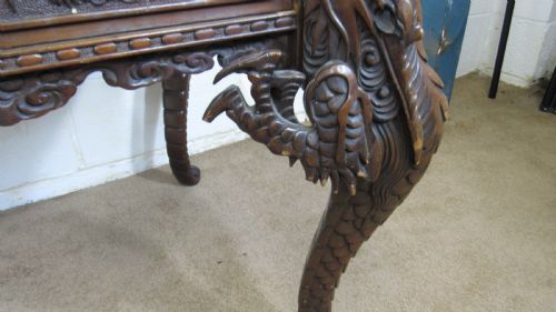 FANTASTIC CARVED DRESSING TABLE - ADDITIONAL PHOTO 21
