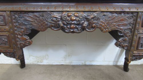 FANTASTIC CARVED DRESSING TABLE - ADDITIONAL PHOTO 22