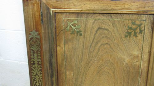 REGENCY SMALL BRASS CHIFFONIER - ADDITIONAL PHOTO 3
