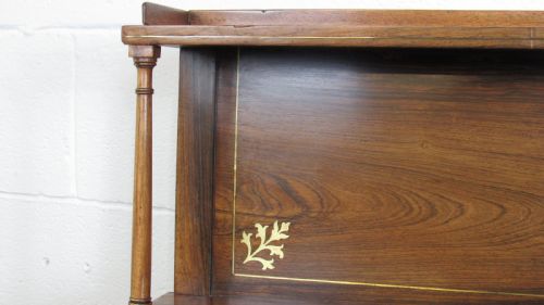 REGENCY SMALL BRASS CHIFFONIER - ADDITIONAL PHOTO 8