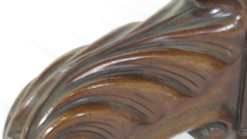 SUPERB MARBLE TOPPED WALNUT CENTRE TABLE - ADDITIONAL PHOTO 27