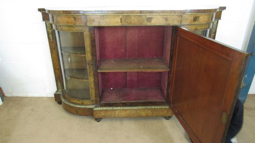 SUPERB WALNUT CREDENZA - ADDITIONAL PHOTO 12