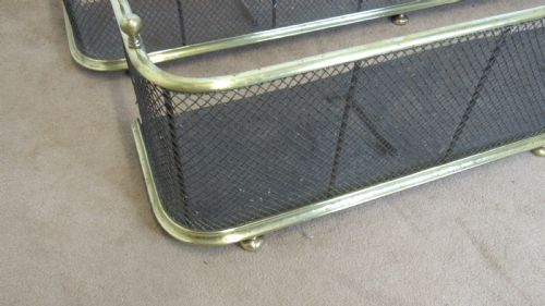 NEAR PAIR OF BRASS AND STEEL NURSERY FENDERS - ADDITIONAL PHOTO 7