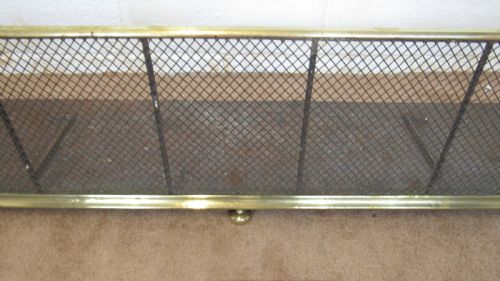 NEAR PAIR OF BRASS AND STEEL NURSERY FENDERS - ADDITIONAL PHOTO 9