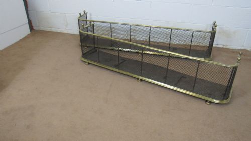 NEAR PAIR OF BRASS AND STEEL NURSERY FENDERS - ADDITIONAL PHOTO 12