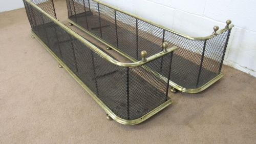 NEAR PAIR OF BRASS AND STEEL NURSERY FENDERS - ADDITIONAL PHOTO 13