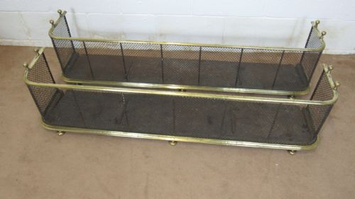 NEAR PAIR OF BRASS AND STEEL NURSERY FENDERS - ADDITIONAL PHOTO 14