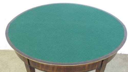 GEORGIAN DEMI LUNE CARD TABLE - ADDITIONAL PHOTO 6