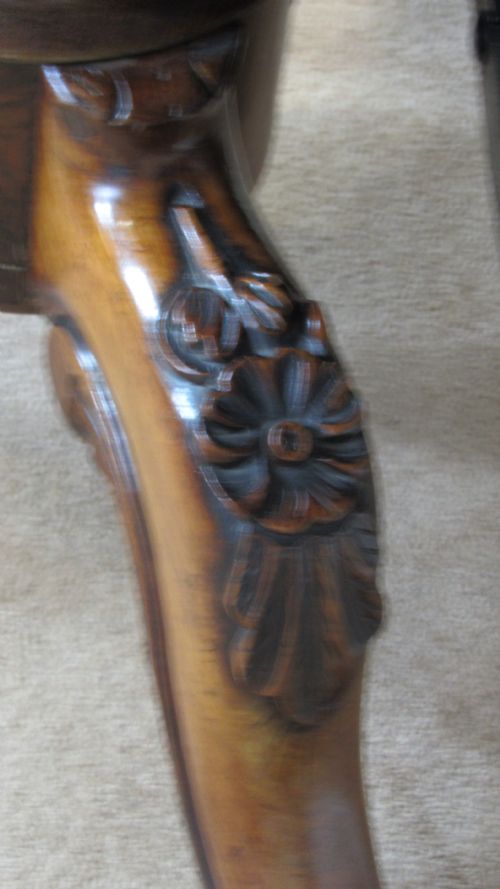 WONDERFUL ROSEWOOD CIRCULAR TABLE - ADDITIONAL PHOTO 9