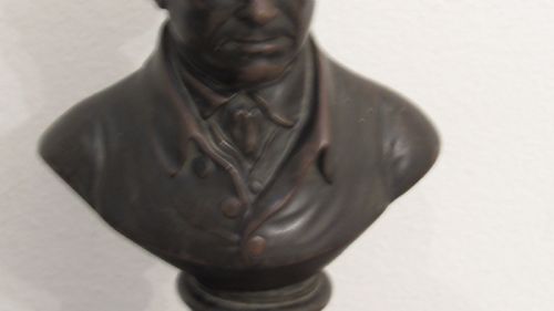 19THC BRONZE BUST - ADDITIONAL PHOTO 2