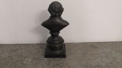 19THC BRONZE BUST - ADDITIONAL PHOTO 9