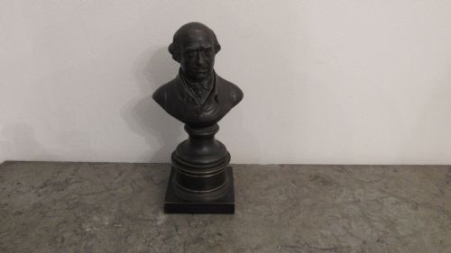 19thc bronze bust - CATEGORY: ANTIQUE METAL - DATED 19TH CENTURY