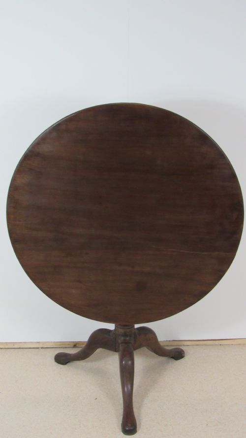 GEORGIAN MAHOGANY SNAP TOP TABLE - ADDITIONAL PHOTO 3