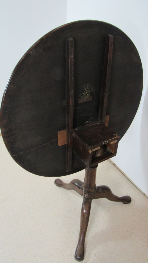 GEORGIAN MAHOGANY SNAP TOP TABLE - ADDITIONAL PHOTO 6