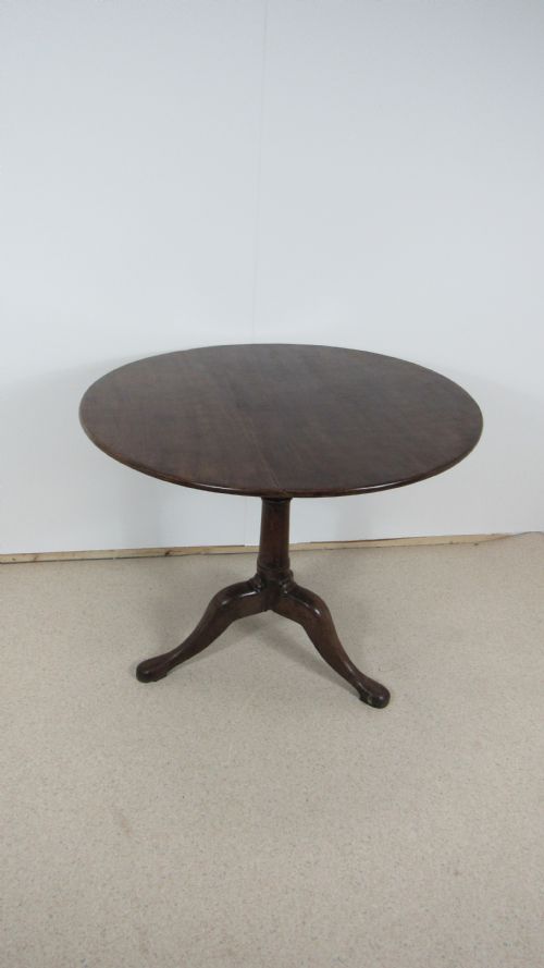 GEORGIAN MAHOGANY SNAP TOP TABLE - ADDITIONAL PHOTO 8