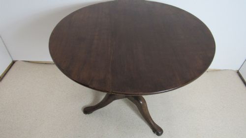 GEORGIAN MAHOGANY SNAP TOP TABLE - ADDITIONAL PHOTO 9