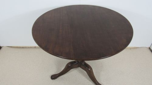 GEORGIAN MAHOGANY SNAP TOP TABLE - ADDITIONAL PHOTO 12