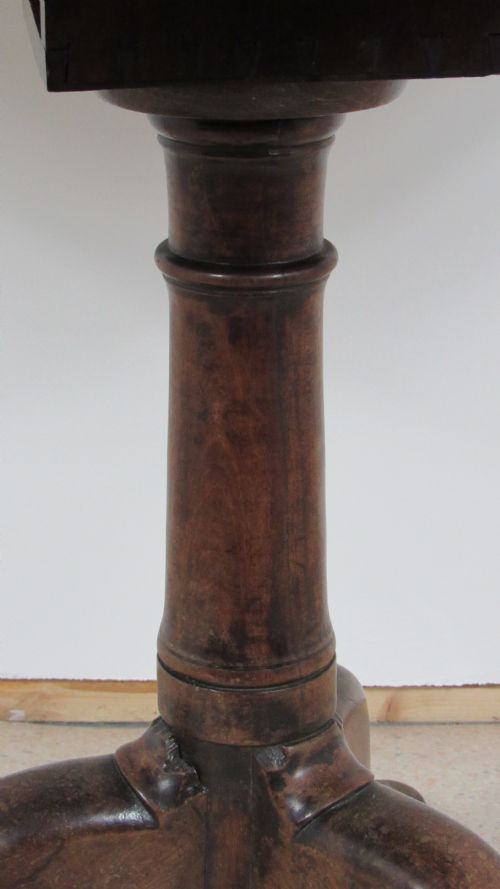 GEORGIAN MAHOGANY SNAP TOP TABLE - ADDITIONAL PHOTO 17