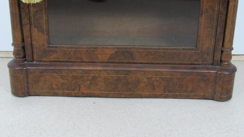 LOVELY WALNUT PIER CABINET - ADDITIONAL PHOTO 4