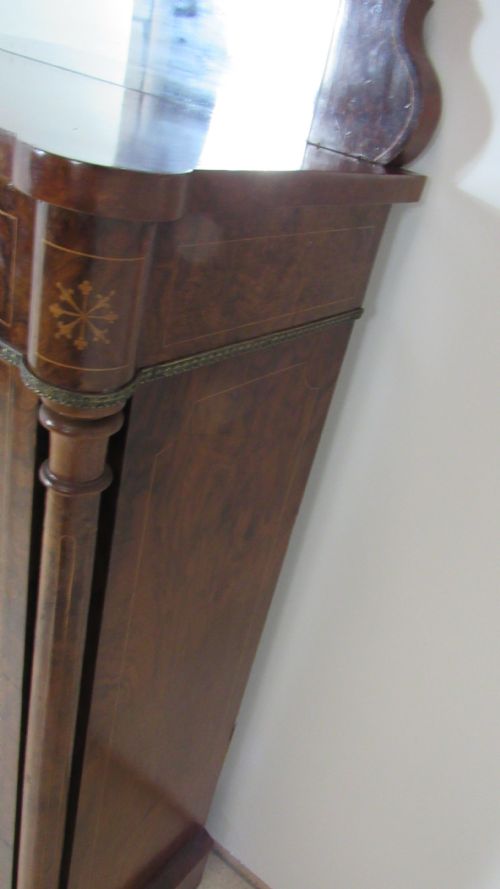 LOVELY WALNUT PIER CABINET - ADDITIONAL PHOTO 8