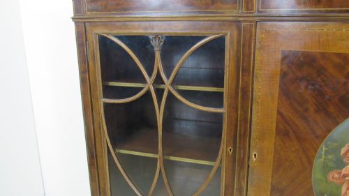 SUPERB MAHOGANY PAINTED CABINET - ADDITIONAL PHOTO 9