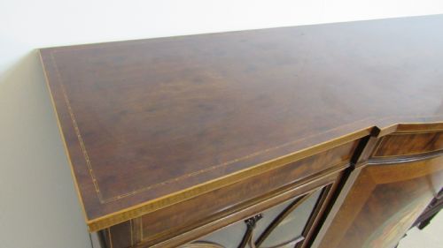 SUPERB MAHOGANY PAINTED CABINET - ADDITIONAL PHOTO 12