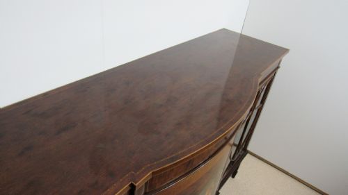 SUPERB MAHOGANY PAINTED CABINET - ADDITIONAL PHOTO 13