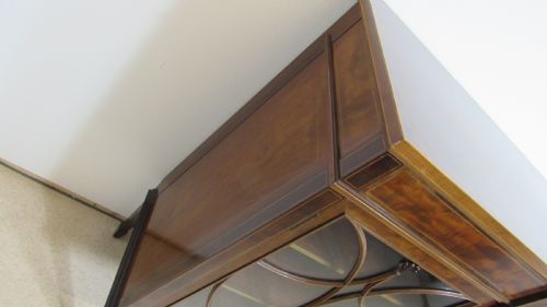 SUPERB MAHOGANY PAINTED CABINET - ADDITIONAL PHOTO 16