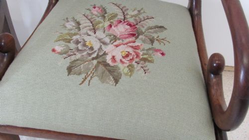 LOVELY PAIR OF REGENCY CARVER CHAIRS - ADDITIONAL PHOTO 6