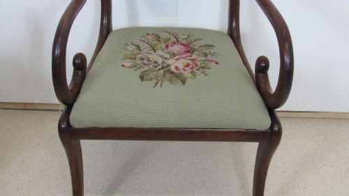 LOVELY PAIR OF REGENCY CARVER CHAIRS - ADDITIONAL PHOTO 13
