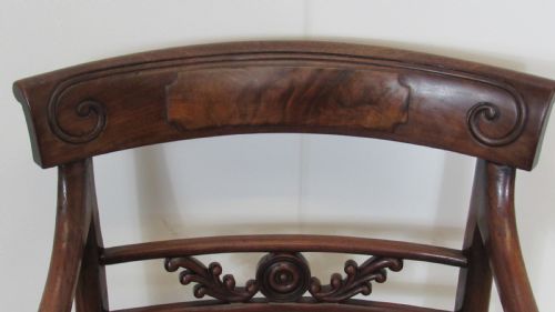 LOVELY PAIR OF REGENCY CARVER CHAIRS - ADDITIONAL PHOTO 15