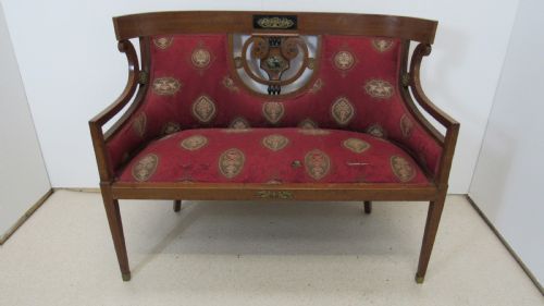 superb 5 piece suite possibly russian - CATEGORY: ANTIQUE SOFAS - DATED 19TH CENTURY