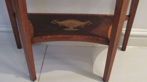 SUPERB INLAID CONSOLE TABLE - ADDITIONAL PHOTO 8