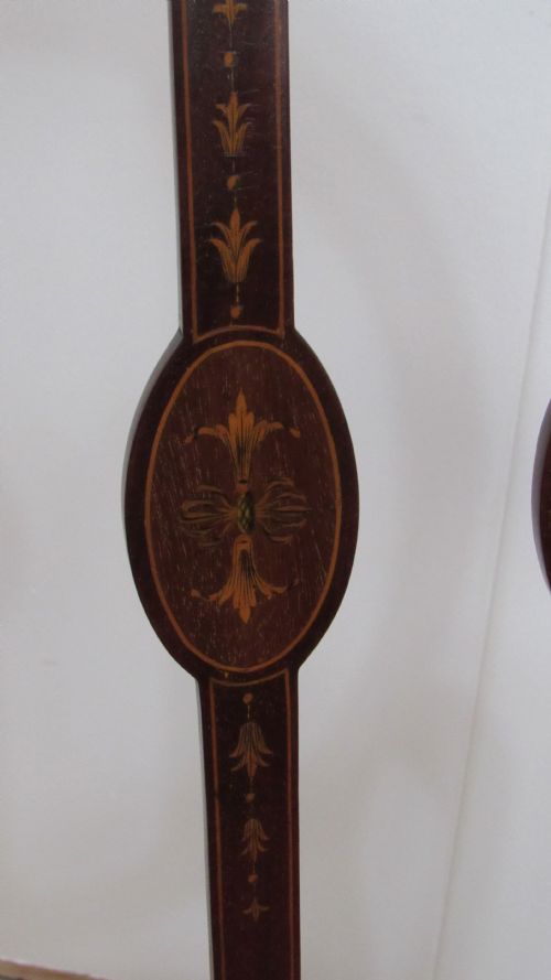 LOVELY EDWARDIAN INLAID DESK ARMCHAIR - ADDITIONAL PHOTO 19
