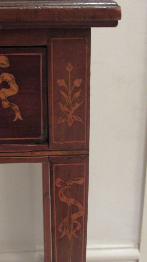 SUPERB EDWARDIAN MARQUETRY DESK - ADDITIONAL PHOTO 7
