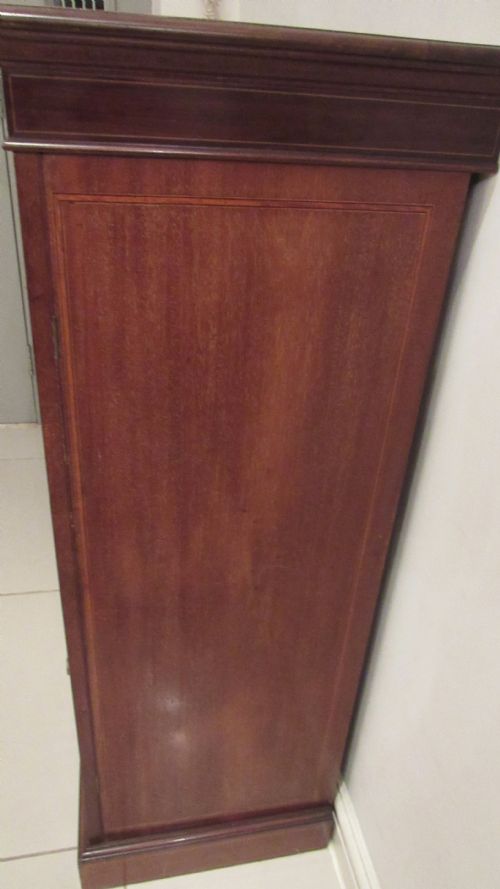 EDWARDS AND ROBERTS MARQUETRY WELLINGTON CHEST - ADDITIONAL PHOTO 5