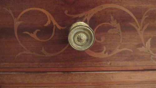 EDWARDS AND ROBERTS MARQUETRY WELLINGTON CHEST - ADDITIONAL PHOTO 8