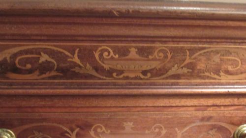 EDWARDS AND ROBERTS MARQUETRY WELLINGTON CHEST - ADDITIONAL PHOTO 19