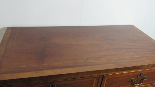 GEORGIAN INLAID CHEST OF DRAWERS - ADDITIONAL PHOTO 3
