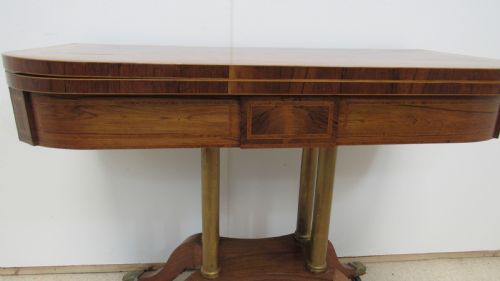 WONDERFUL ROSEWOOD CARD TABLE - ADDITIONAL PHOTO 8