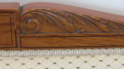 SUPERB ELEGANT SATINWOOD SOFA - ADDITIONAL PHOTO 4