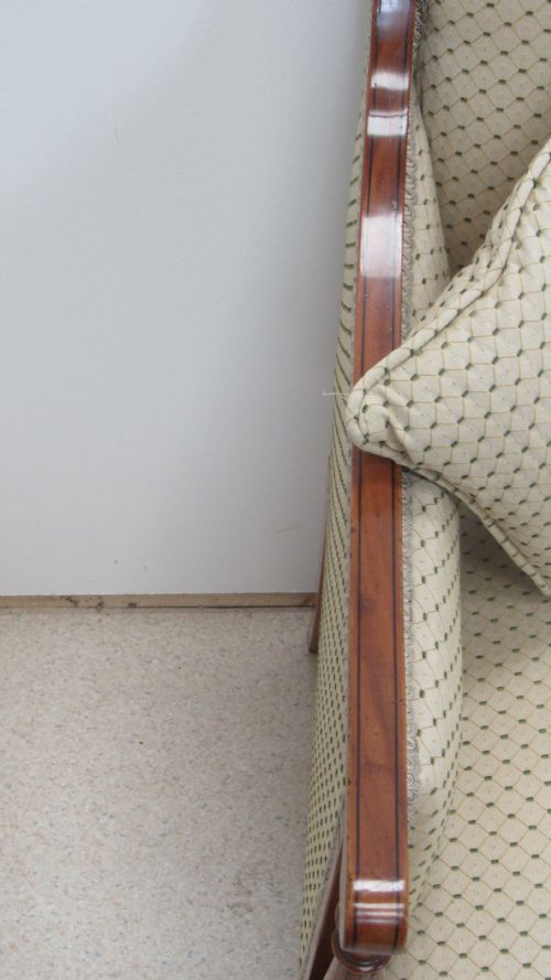 SUPERB ELEGANT SATINWOOD SOFA - ADDITIONAL PHOTO 5