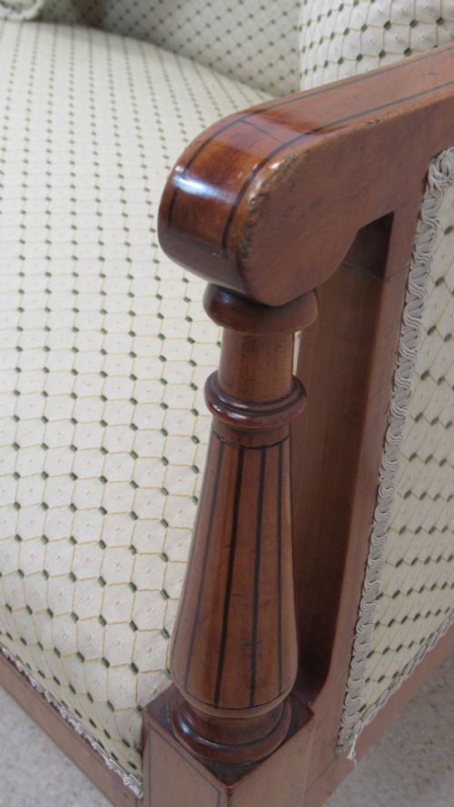 SUPERB ELEGANT SATINWOOD SOFA - ADDITIONAL PHOTO 14
