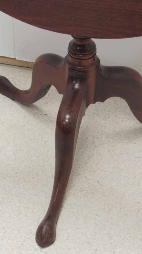 GEORGIAN MAHOGANY TRIPOD TABLE - ADDITIONAL PHOTO 3