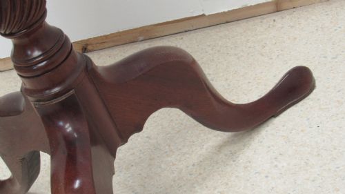 GEORGIAN MAHOGANY TRIPOD TABLE - ADDITIONAL PHOTO 6