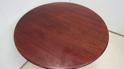 GEORGIAN MAHOGANY TRIPOD TABLE - ADDITIONAL PHOTO 10