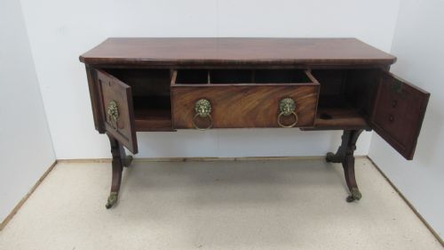 MAHOGANY REGENCY SIDEBOARD - ADDITIONAL PHOTO 8