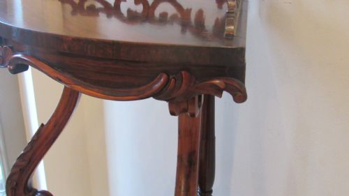 SUPERB ROSEWOOD CORNER WOTNOT - ADDITIONAL PHOTO 14